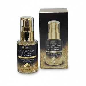 Clear Beauty 24K Gold Collagen Squalene Eye Serum Anti-Aging Eye Treatment‎ 1 oz